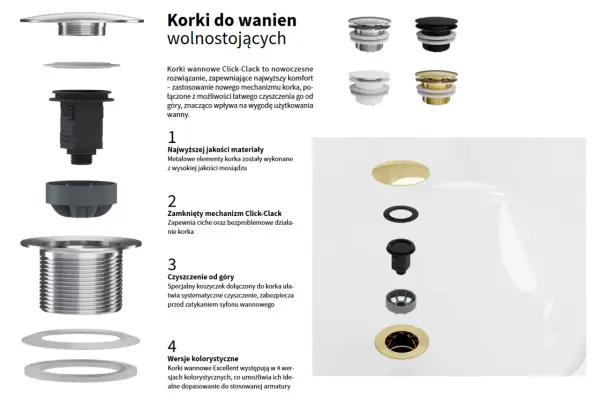 Jak wyjąć korek klik-klak z umywalki? Instrukcja krok po kroku